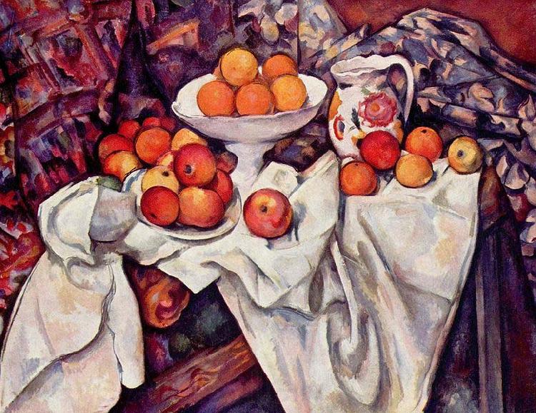 Paul Cezanne Still Life with Apples and Oranges Norge oil painting art